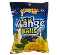 PHIL. Dried mango balls