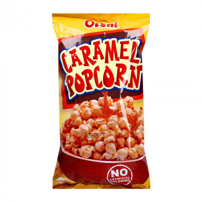 OISHI caramel popcorn