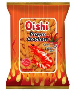 OISHI Prawn crackers sweet extrahot 90g