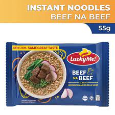 Luky me beef noodles 55g