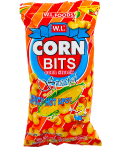 W.L. Corn bits spicy hot apoy 70g.