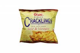 OISHI Crackling salt & vinegar 50g.