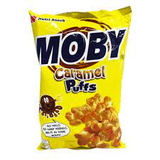 NUTRI SNACK Moby caramel puffs 90g.