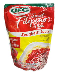 UFC Sweet filipino spaghetti sauce 500g.