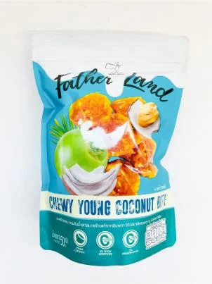 FATHER LAND Chewy young coconut bite