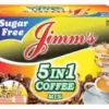 JIMM'S 5 in 1 coffee mix sugar free 20 sachets