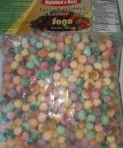 MALABON'S BEST Tapioca pearl colored 250g.