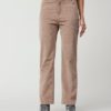 Lexington Natalia High-Rise Straight-Leg Corduroy Pants