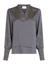 Neo Noir Landa Multi Dot Blouse