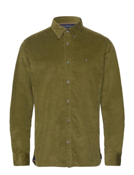 TOMMY HILFIGER FLEX SOLID CORDUROY RF SHIRT