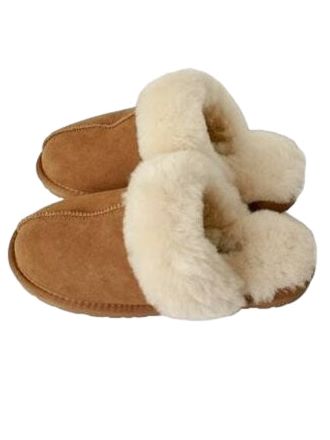 Nouveau Fur Slippers