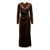 Selected Femme Tara LS Velvet Ancle Dress