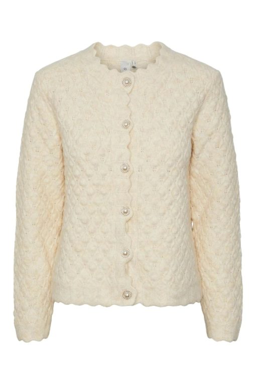 YAS Bubble LS Knit Cardigan