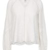 YAS Luma LS V-neck Top