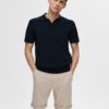 Selected Homme Teller SS Knit Polo