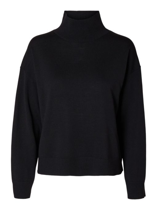 Selected Femme Hella LS Knit High Neck