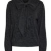 YAS Assi LS Bow Knit Pullover