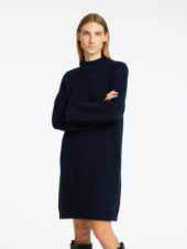 Selected Femme Lulu LS High Neck Knit Dress