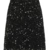 Neo Noir Miva Velvet Sequins Skirt