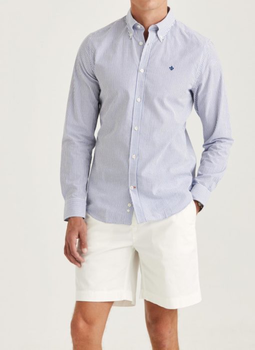 Morris Seersucker Shirt Slim Fit