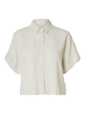 Selected Femme Viva Cropped Shirt Noos