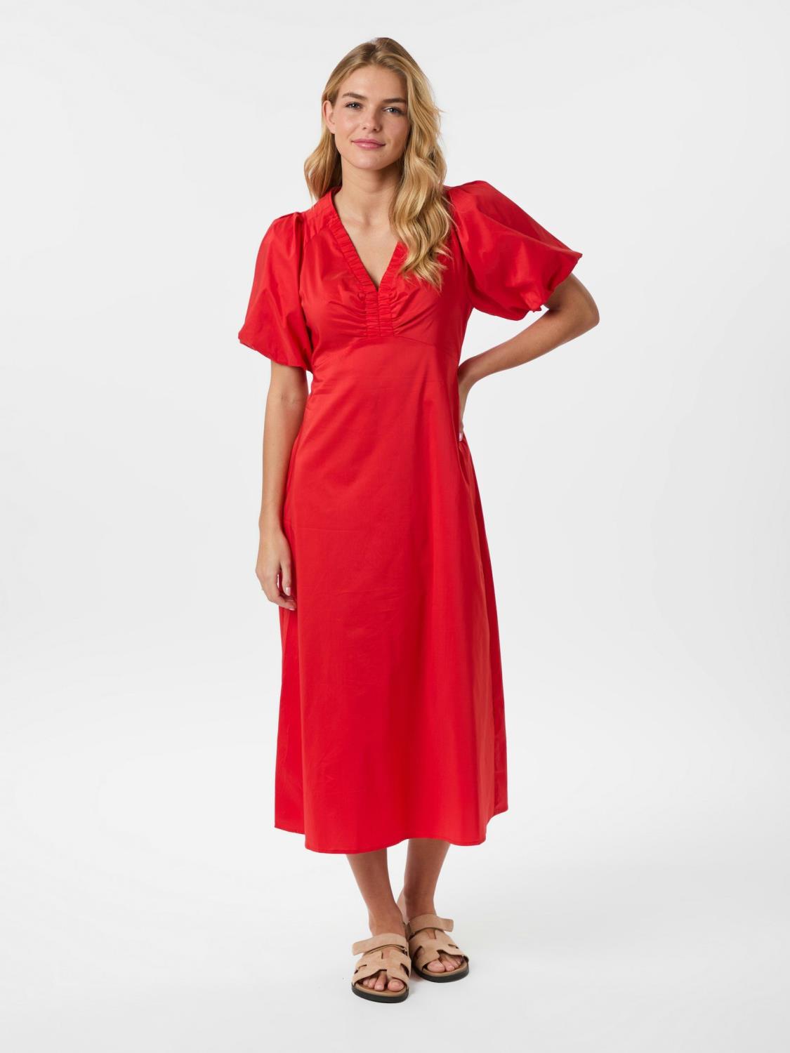 Neo Noir Illana Poplin Dress