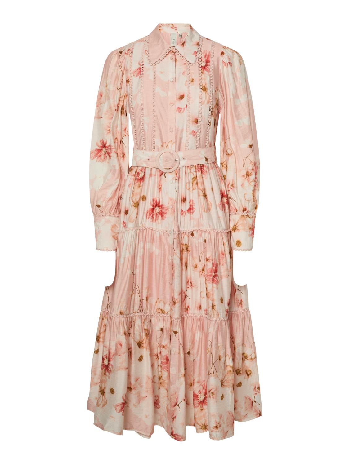 YAS Billa LS Long Dress