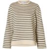 Selected Femme Elise LS O-Neck Wide Striped Sweat