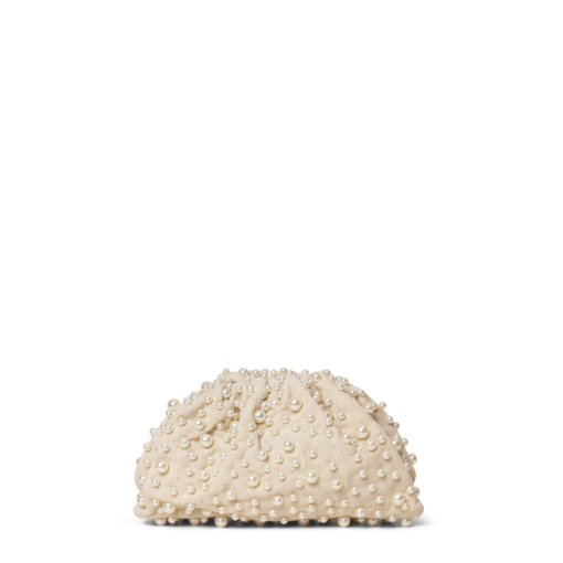 DayÈt Pearl Linen Cluch