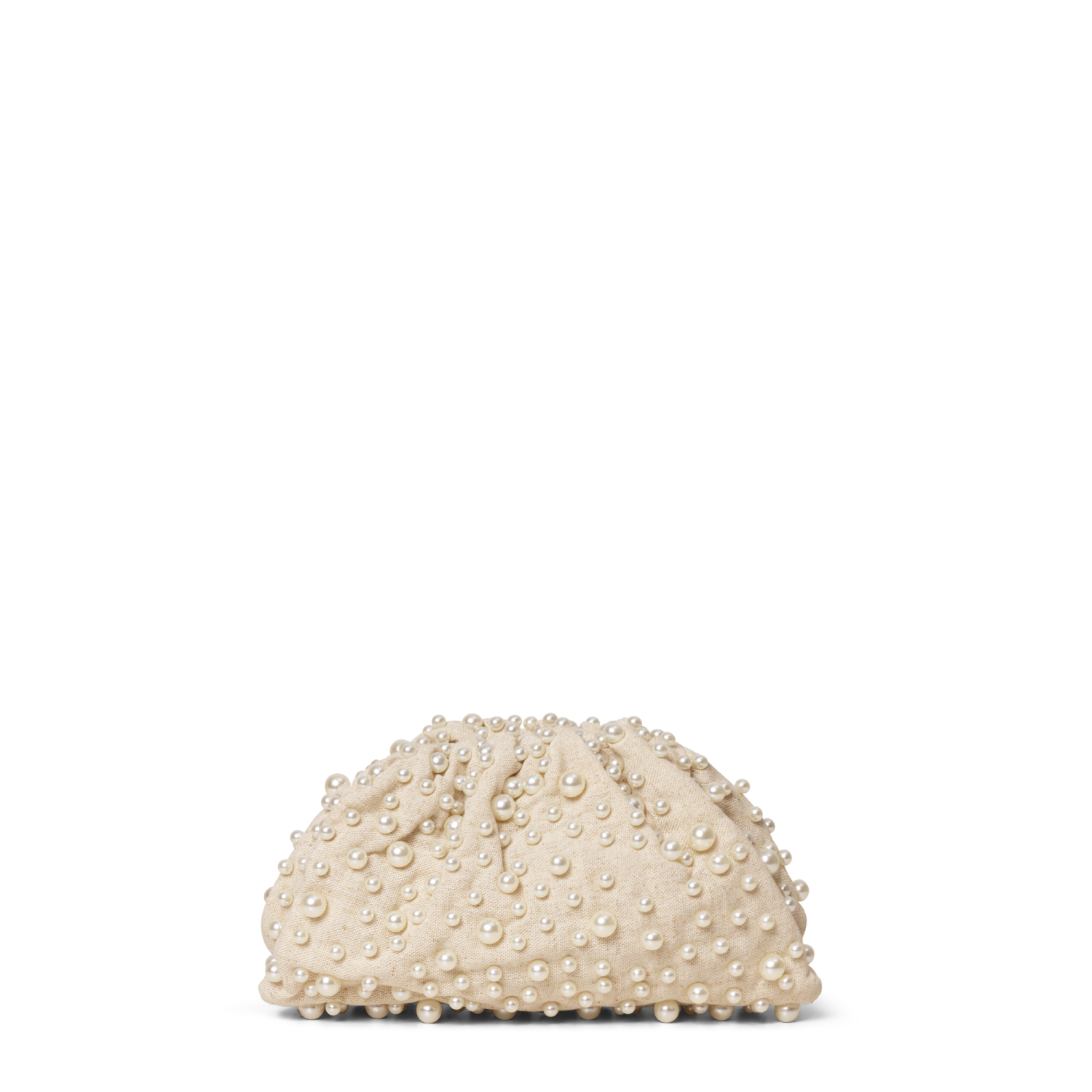 DayÈt Pearl Linen Cluch
