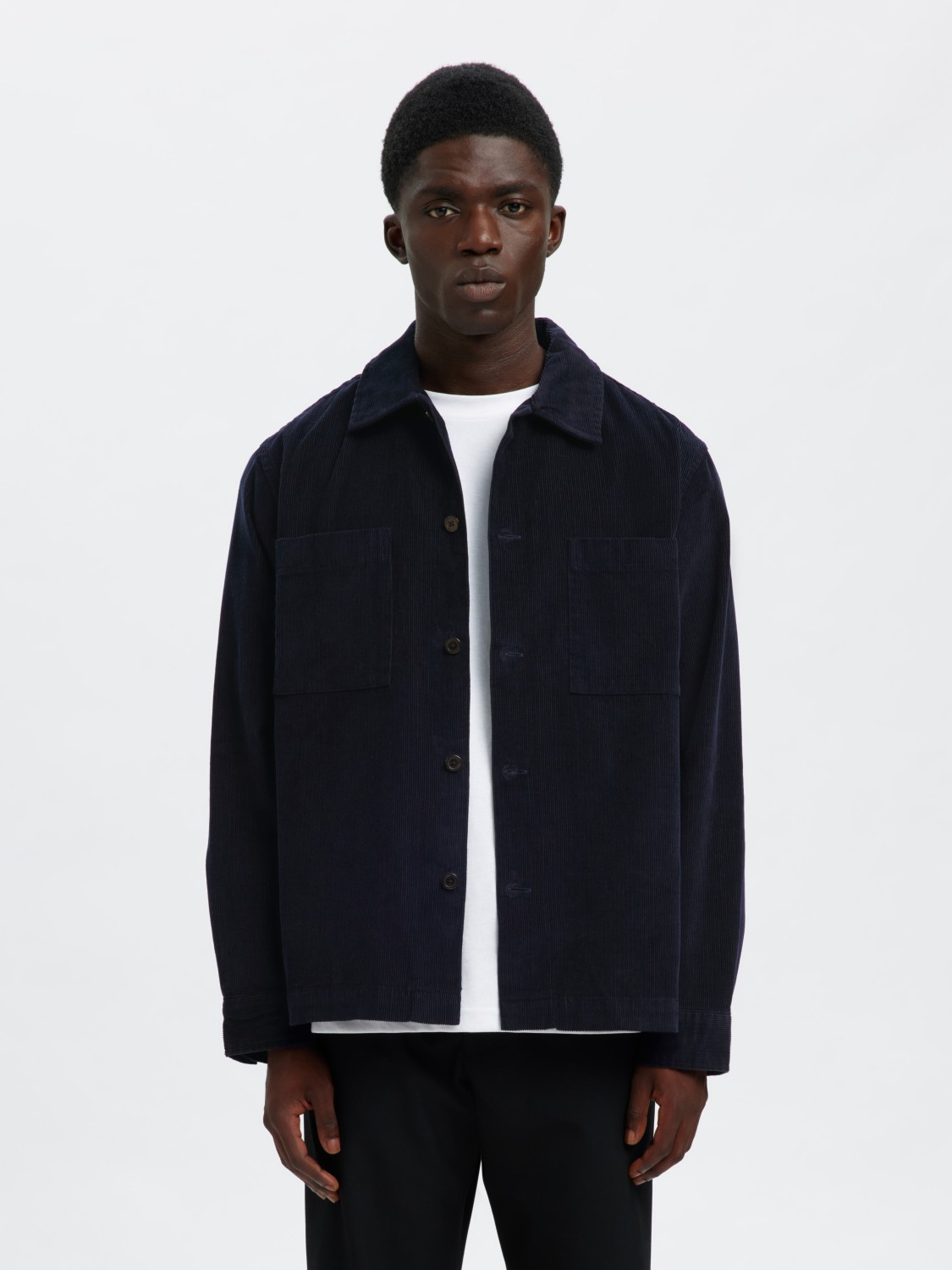 Selected Homme Regtate Cord Overshirt