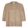 Neo Noir Josei Dobbel Knit Cape