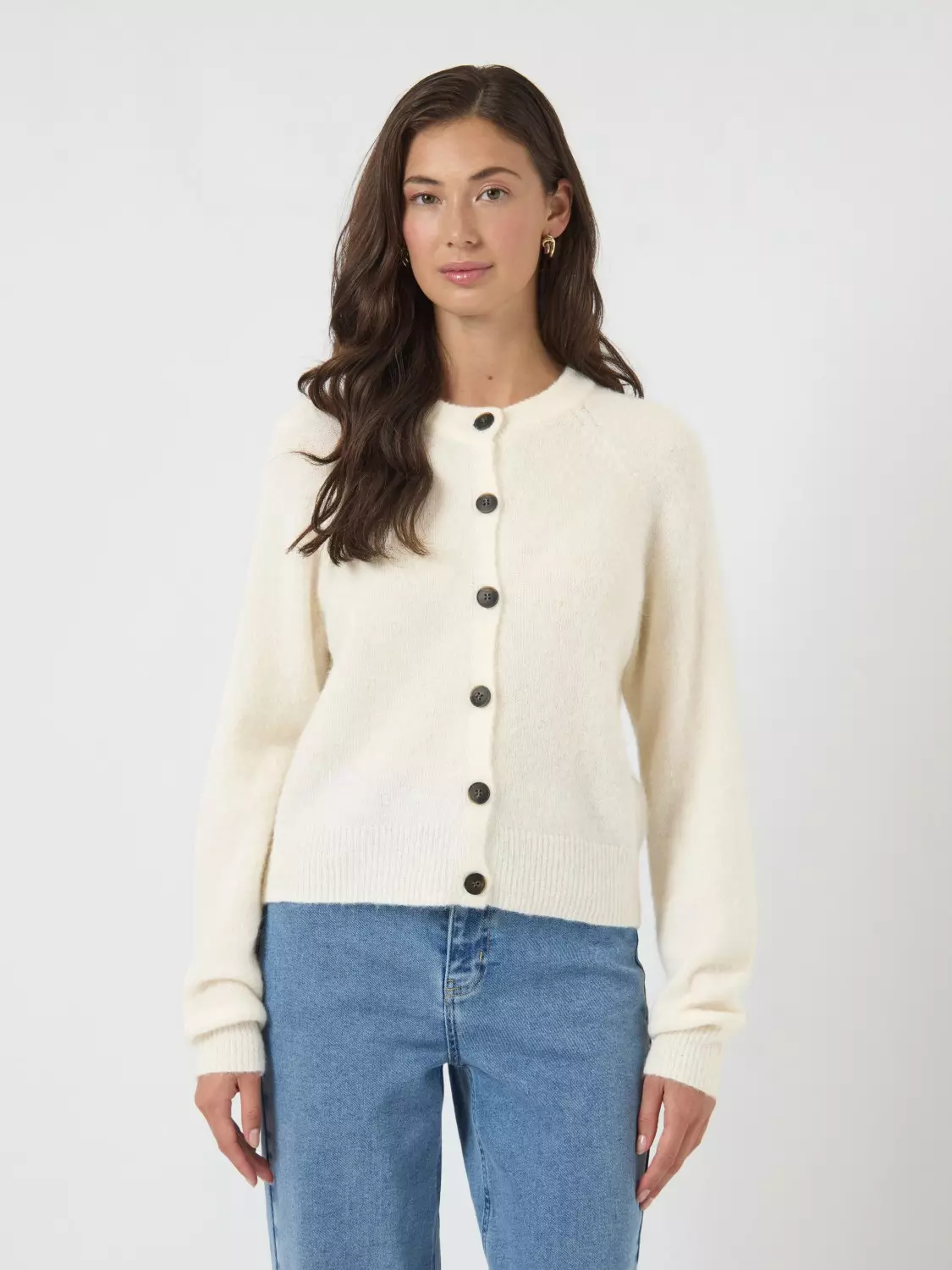 YAS Johi LS Wool Knit Cardigan