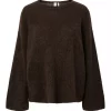 YAS Limo LS Mohair Blend Knit Pullover