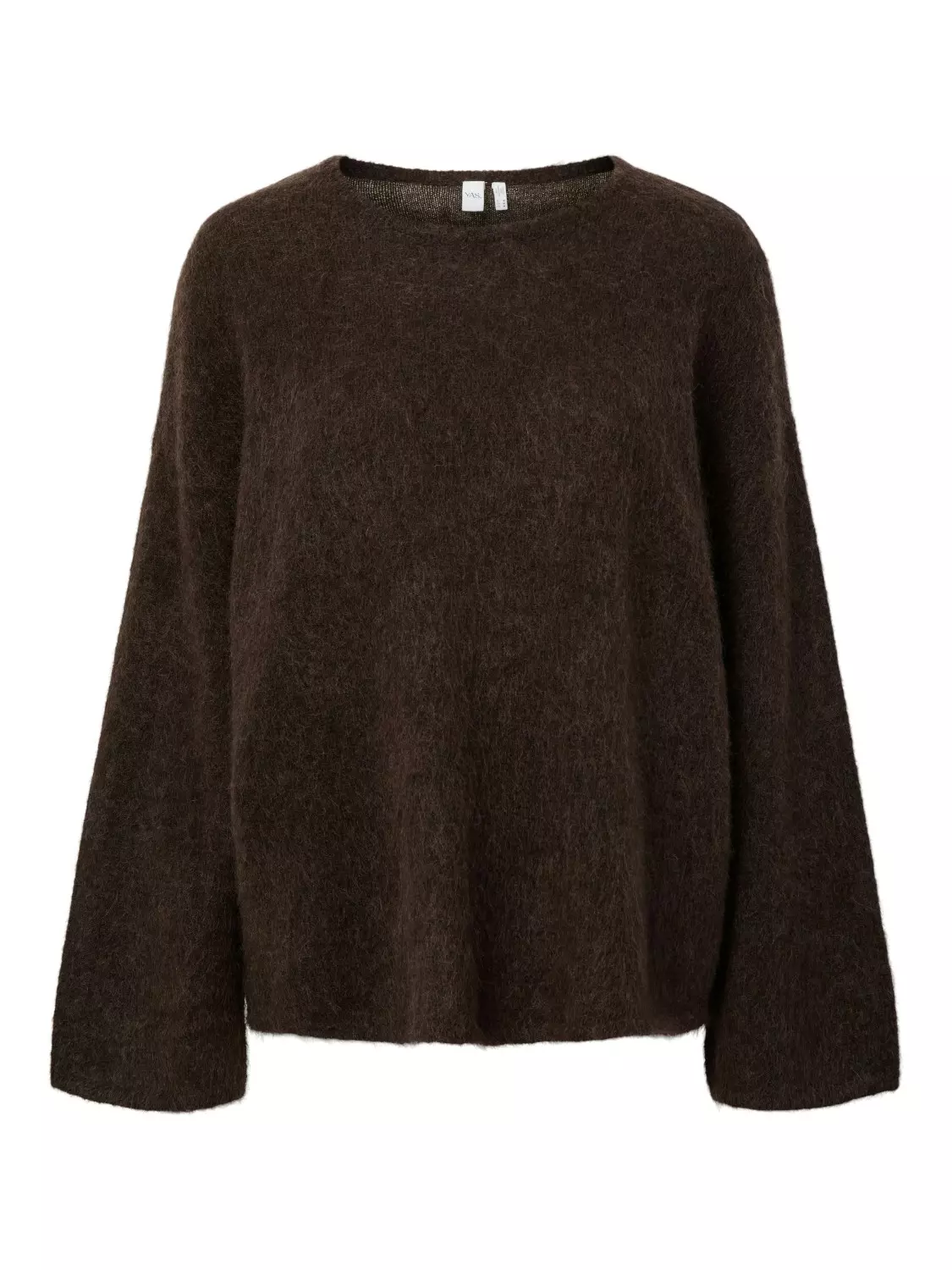 YAS Limo LS Mohair Blend Knit Pullover