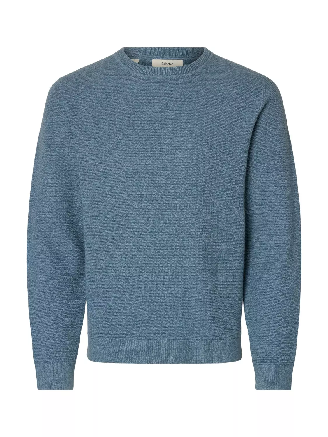 Selected Homme Ross LS Knit Structure Crew Neck