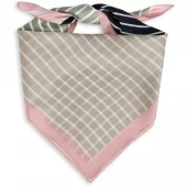 BRGN Rainbow Silk Scarf