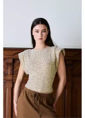 Iben Sunset Sunset Sequin Top