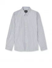 Mads Nørgaard Cotton Oxford Sune Stripe Shirt