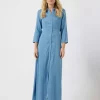 YAS Savanna 3/4 Long Chambray Dress