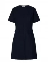 Selected Femme Tora Slim SS Short Dress