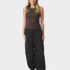 Neo Noir Roxane Balloon Linen Pants