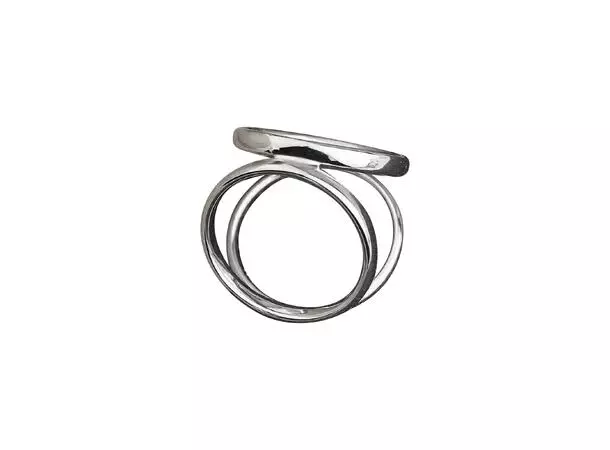 Santi Skjerf-ring Sølv