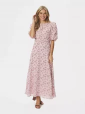 Neo Noir Kikka Chiffon Flower Dress