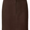 Selected Femme Kaya MW Suede Skirt