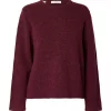 Selected Femme Lulu New LS Knit O`Neck