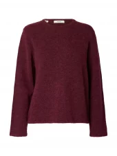 Selected Femme Lulu New LS Knit O`Neck