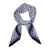 Intex Skjerf Småmønstret Navy