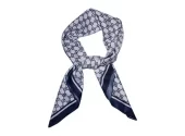 Intex Skjerf Småmønstret Navy
