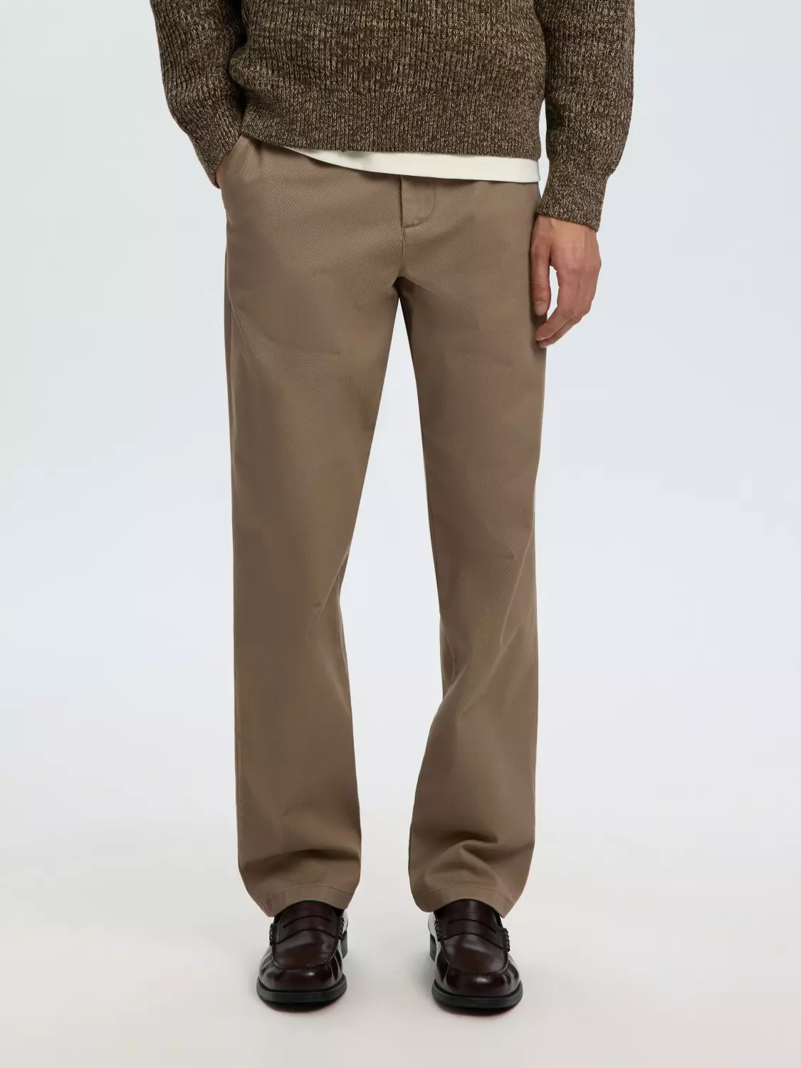 Selected Homme Straight Miles Twill Pant